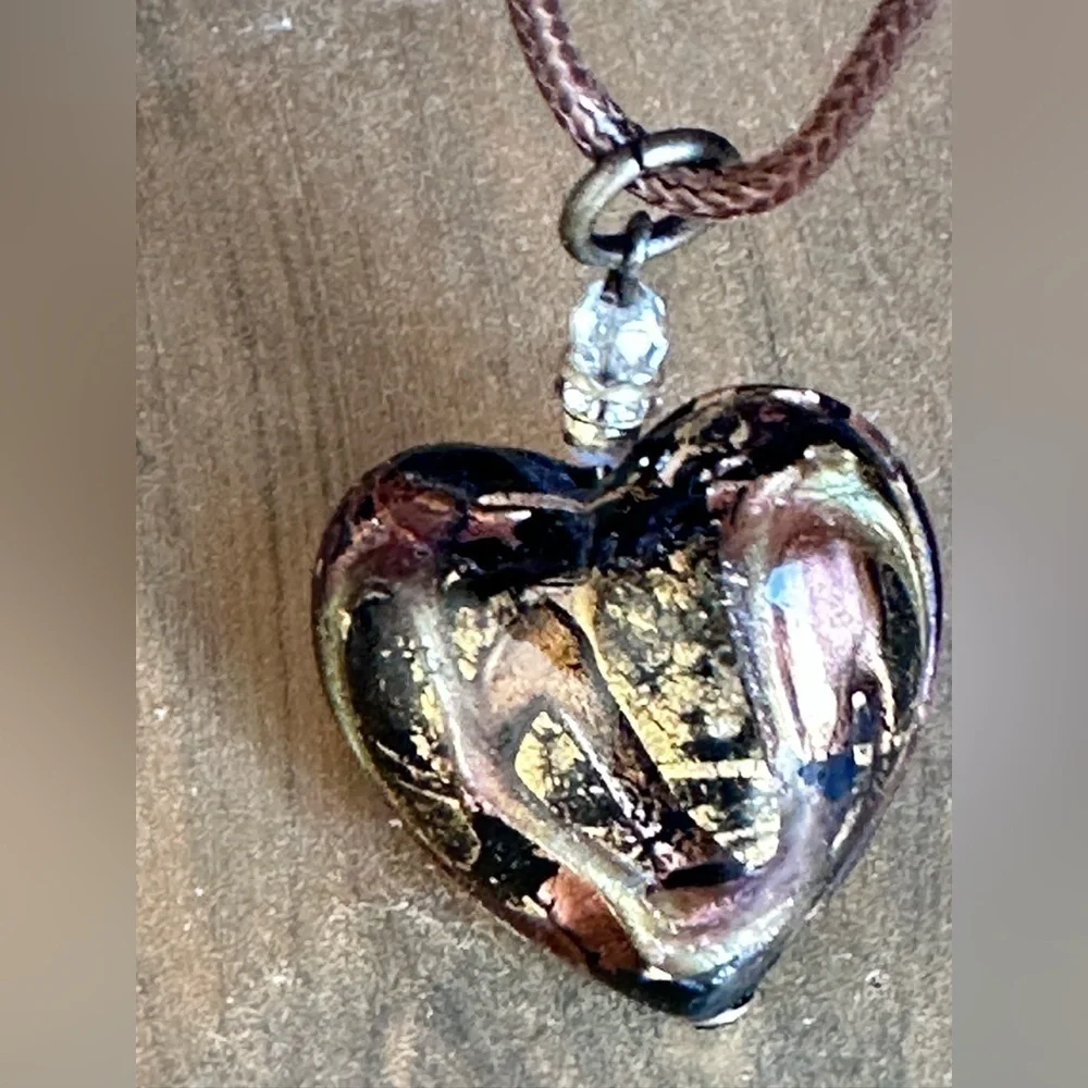 Artisan heart pendant